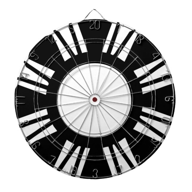 JEU DE FLÉCHETTES CONCEPTION ABSTRAITE (Devant)