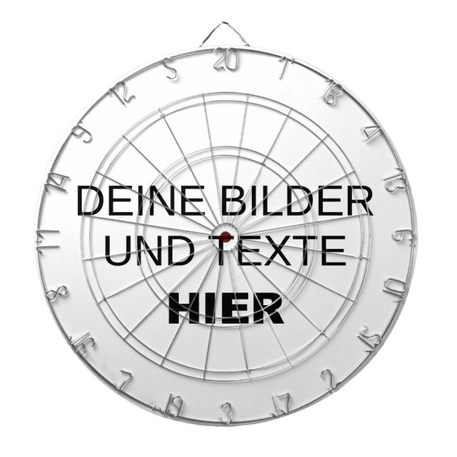 Jeu De Fléchettes Concevoir son propre Dartboard (Devant)