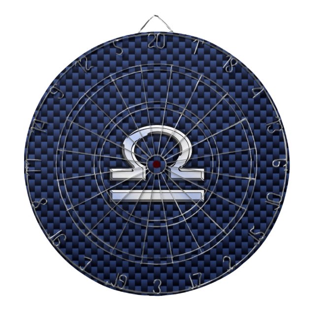 Jeu De Fléchettes Connexion Bibliothèque moderne à la Navy Blue Carb (Devant)