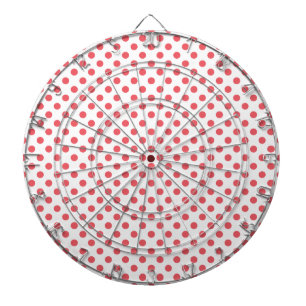 Jeu De Fléchettes Coral rose Pois par Shirley Taylor