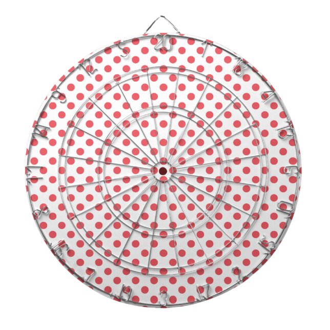 Jeu De Fléchettes Coral rose Pois par Shirley Taylor (Devant)