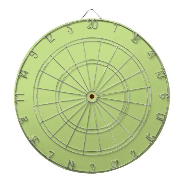 Jeu De Fléchettes Couleur vert ressort prête à Customiser (Devant)
