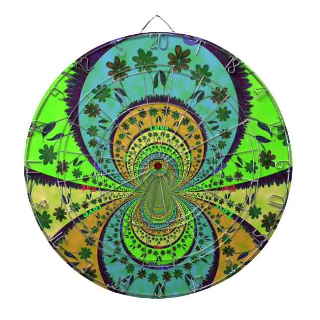 Jeu De Fléchettes Couleurs traditionnelles africaines Kaleidoscope A (Devant)