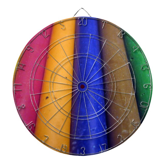 Jeu De Fléchettes Crayons colorés (Devant)