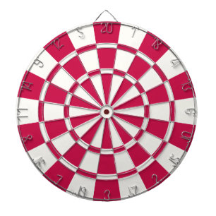 Jeu De Fléchettes Crimson Rouge Et Blanc