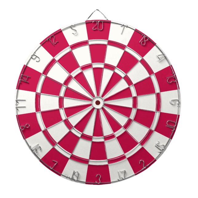 Jeu De Fléchettes Crimson Rouge Et Blanc (Devant)