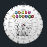 Jeu De Fléchettes Dalmatiens : Bonne année 2016<br><div class="desc">Dalmatiens : Bonne année 2016</div>