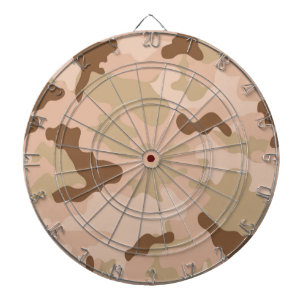 Jeu De Fléchettes Dartboard Camo Désert