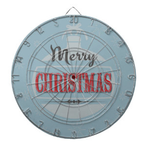 Jeu De Fléchettes Design de Noël vintage