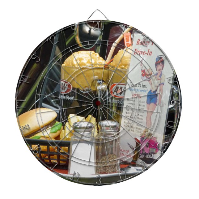 Jeu De Fléchettes Dîner Fin (Devant)