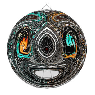 Jeu De Fléchettes Doodle ethnique africain Zebra texturé Art Imprime