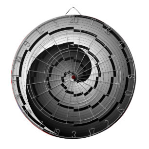 Jeu De Fléchettes Double Yin Yang Spiral par Kenneth Yoncich