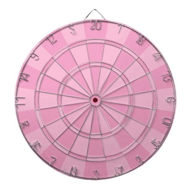 Jeu De Fléchettes Doucement rose (Devant)