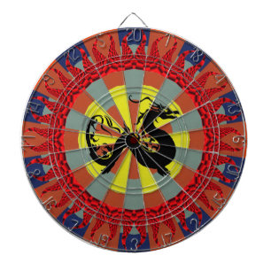 Jeu De Fléchettes Dragon asiatique
