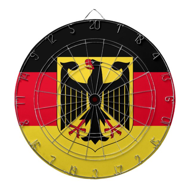 Jeu De Fléchettes Drapeau de l'Allemagne (Devant)