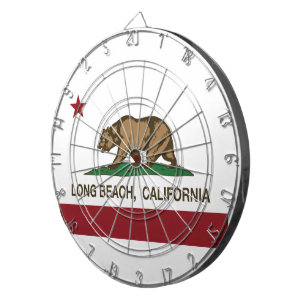 Jeu De Fléchettes Drapeau de République de Long Beach la Californie
