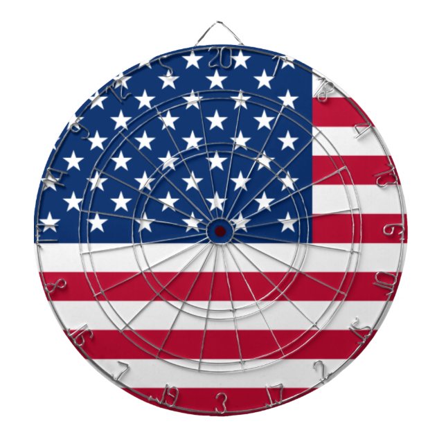 Jeu De Fléchettes Drapeau des États-Unis d'Amérique (Devant)