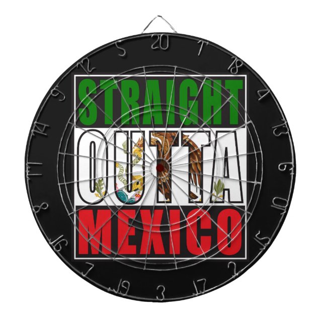 Jeu De Fléchettes Drapeau droit d'Outta Mexique (Devant)