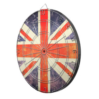Jeu De Fléchettes Drapeau vintage d'Union Jack