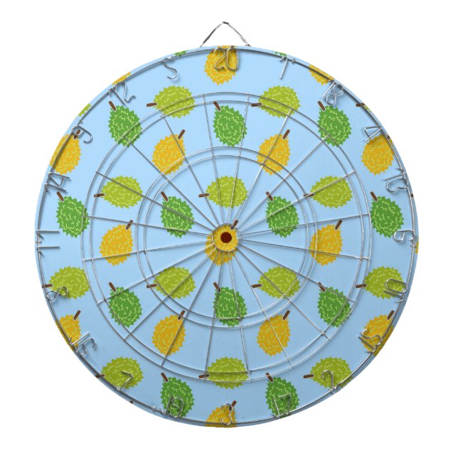 Jeu De Fléchettes durians bleus (Devant)