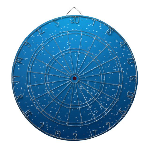 Jeu De Fléchettes Eau bleue profonde et bulles TIny (Devant)