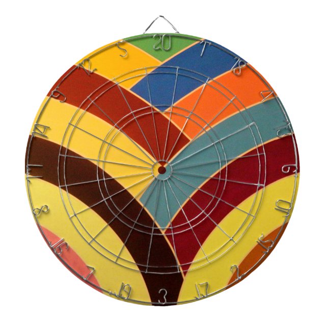 Jeu De Fléchettes élégant chevron design (Devant)