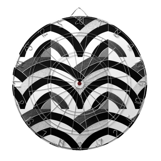 Jeu De Fléchettes élégant chevron design (Devant)