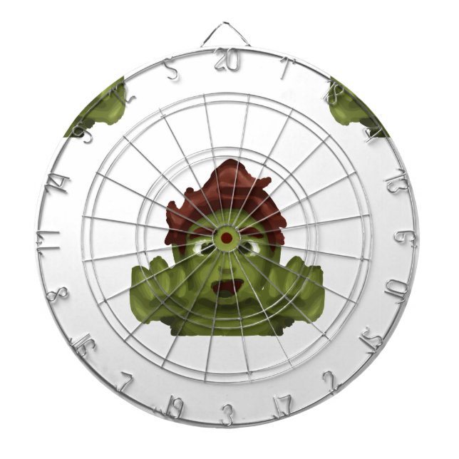 Jeu De Fléchettes emoji zombie (Devant)