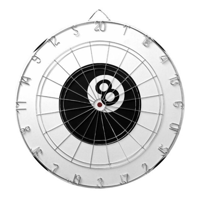 Jeu De Fléchettes émoticône huit balles (Devant)