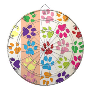 Jeu De Fléchettes Empreintes de pattes