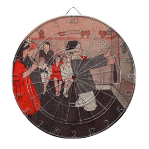 Jeu De Fléchettes Épingler la queue Âne Vintage Enfants