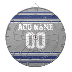 Jeu De Fléchettes Équipe Jersey avec nom et numéro personnalisés