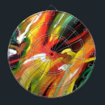 Jeu De Fléchettes Expressionism<br><div class="desc">Jaune Vert Rouge Bleu Abstrait Expressionnisme peinture</div>