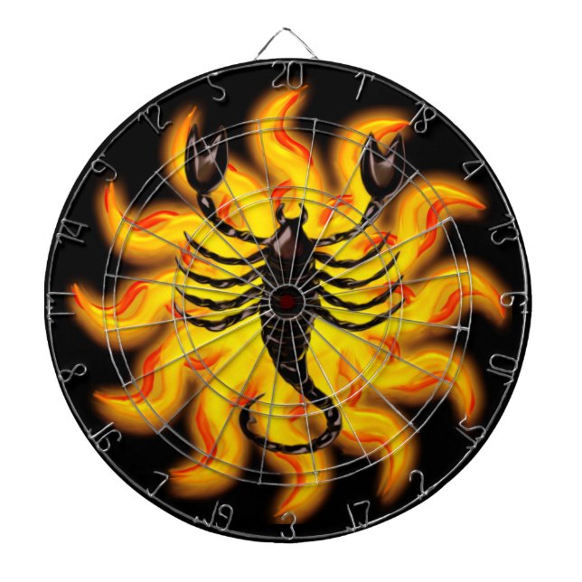 Jeu De Fléchettes Fiery Scorpio (Devant)