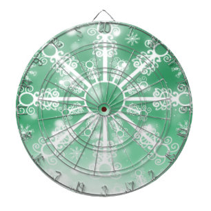 Jeu De Fléchettes Flèche de neige verte