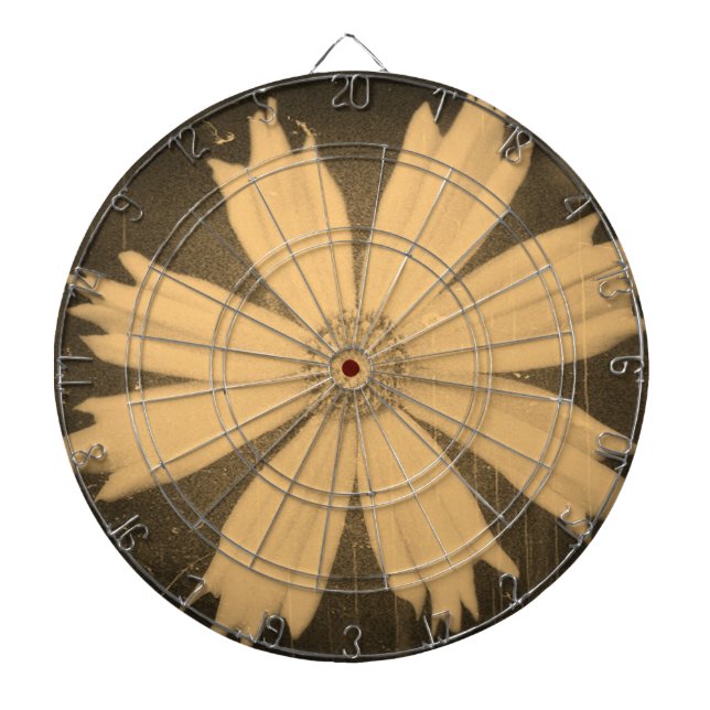 Jeu De Fléchettes Fleur Cosmos vintage (Devant)