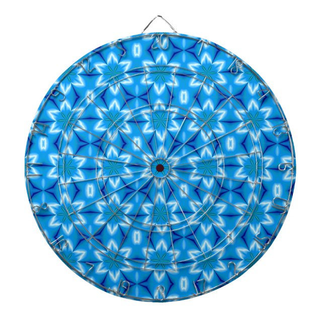 Jeu De Fléchettes Fleurs blanches congelées (Devant)