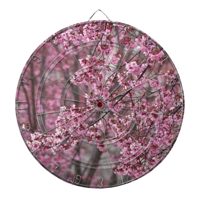 Jeu De Fléchettes Fleurs de cerisier Sakura rose flottant (Devant)