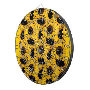 Jeu De Fléchettes fleurs de soleil pétales nager plongée marine natu