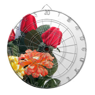 Jeu De Fléchettes Fleurs multicolores