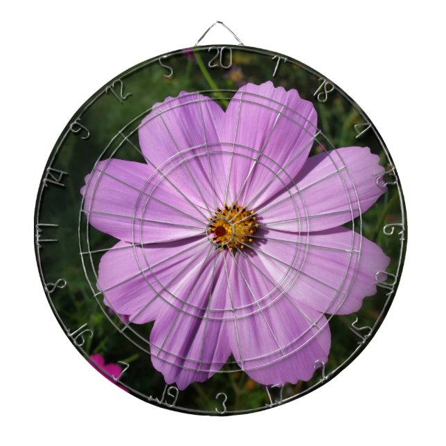 Jeu De Fléchettes fleurs rose vif (Devant)