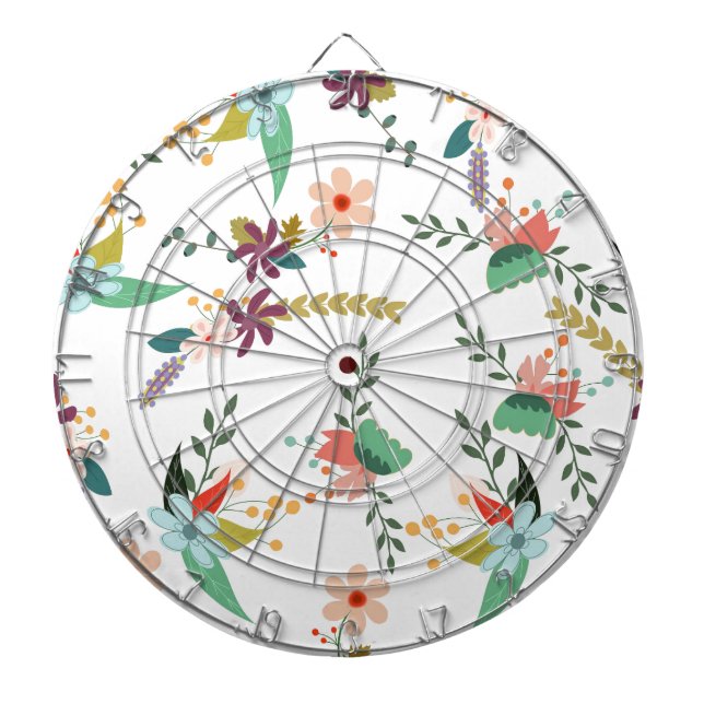 Jeu De Fléchettes Floral 10 (Devant)