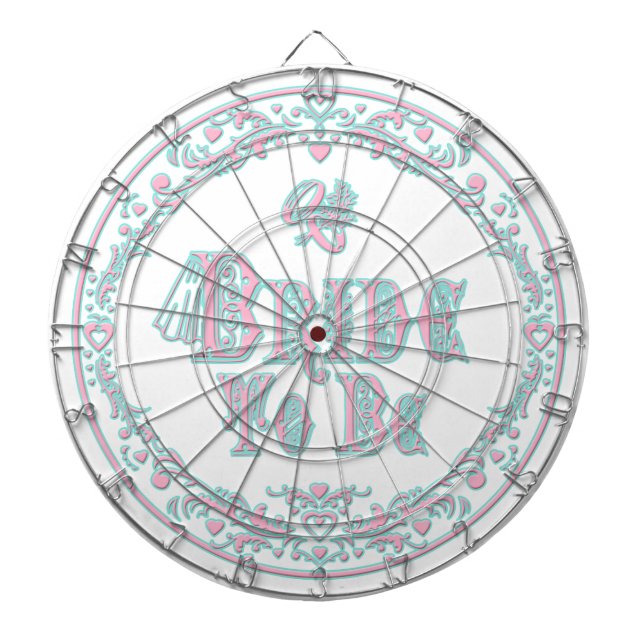 Jeu De Fléchettes Future Mariée Avec Voile, Rose Fantaisie - Sarcell (Devant)