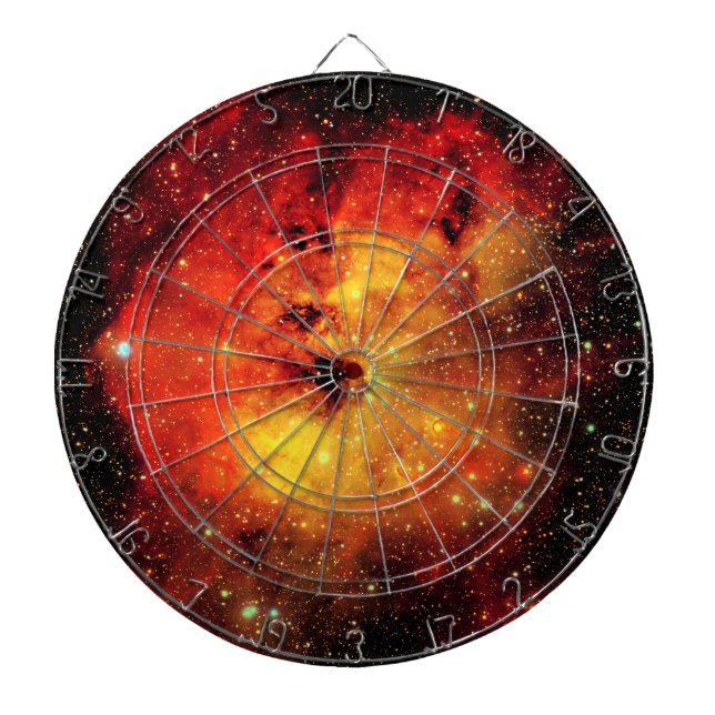 Jeu De Fléchettes Galaxie tombée en feu (Devant)