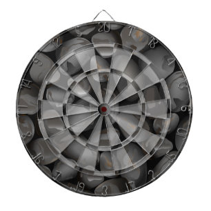 Jeu De Fléchettes Galets brillants foncés