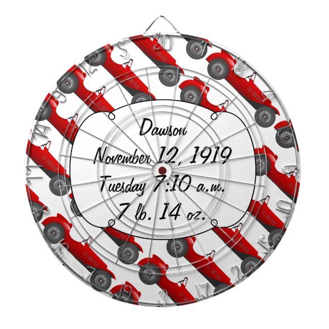 Jeu De Fléchettes Garçons Chambre classique Cadeaux de voiture Sweet (Devant)