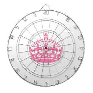 Jeu De Fléchettes Gardez calme couronne rose de victoire