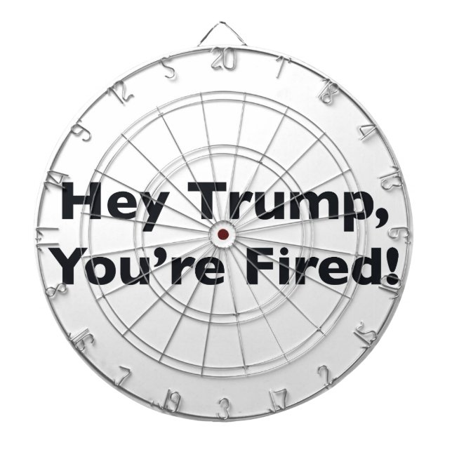 Jeu De Fléchettes Hé Trump, vous êtes Fired ! (Devant)