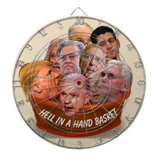 Jeu De Fléchettes Hell in a Handbasket 2017 Personnalisé