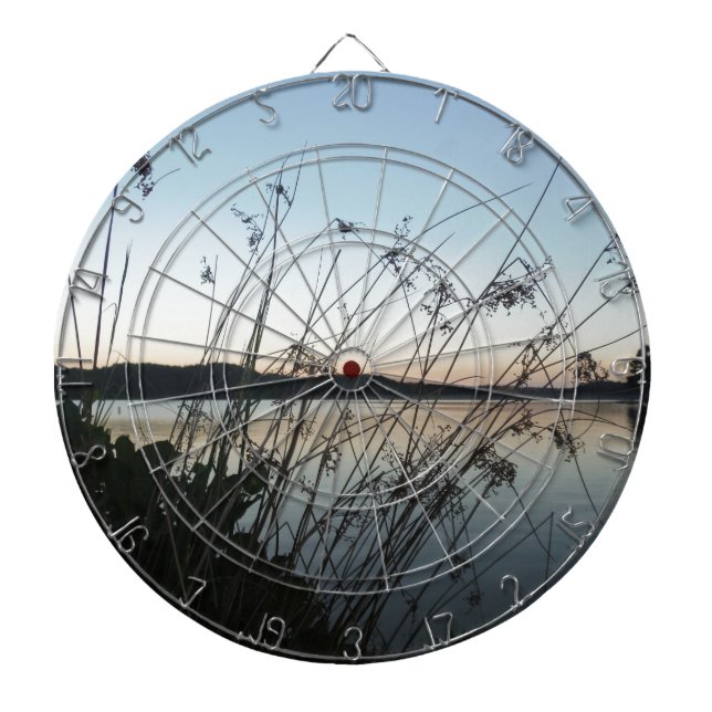 Jeu De Fléchettes Herbes au lac Sunset (Devant)